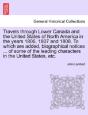 Travels Through Lower Canada And The Uni - Preview