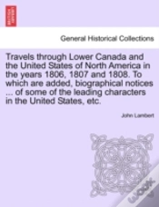 Capa do artigo Travels Through Lower Canada And The Uni
