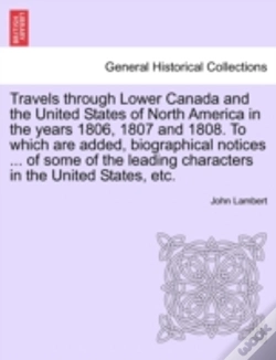 Capa do artigo Travels Through Lower Canada And The Uni