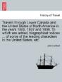 Travels Through Lower Canada And The Uni - Preview