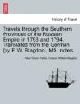 Travels Through The Southern Provinces O - Preview