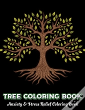 Tree Coloring Book Anxiety & Stress Relief Coloring Book