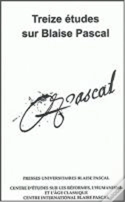 Capa do artigo Treize Études Sur Blaise Pascal