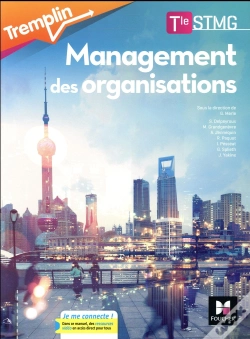 Capa do artigo Tremplin - Management Des Organisations Tle Stmg - Ed. 2017 - Manuel Eleve