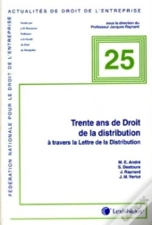 Trente Ans De Droit De La Distribution A Travers L A Lettre De Distribution