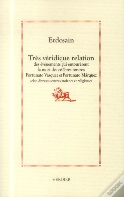 Capa do artigo Tres Veridique Relation