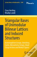 Triangular Bases Of Unimodular Bilinear Lattices And Induced Structures