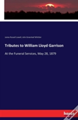 Capa do artigo Tributes To William Lloyd Garrison