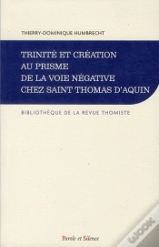 Capa do artigo Trinite Et Creation Au Prisme De La Voie Negative St T. D