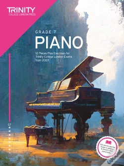 Capa do artigo Trinity College London Piano Exam Pieces Plus Exercises From 2023: Grade 7