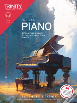Capa do artigo Trinity College London Piano Exam Pieces Plus Exercises From 2023: Initial: Extended Edition