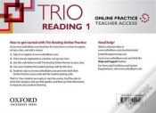 Capa do artigo Trio Reading: Level 1: Online Practice Teacher Access Card
