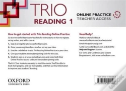 Capa do artigo Trio Reading: Level 1: Online Practice Teacher Access Card