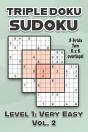 Triple Doku Sudoku 3 Grids Two 6 X 6 Overlaps Level 1 - Preview