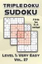 Triple Doku Sudoku 3 Grids Two 6 X 6 Overlaps Level 1 - Preview