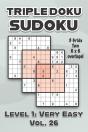 Triple Doku Sudoku 3 Grids Two 6 X 6 Overlaps Level 1 - Preview