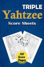 Triple Yahtzee Score Sheets: 120 Pads Fo - Preview