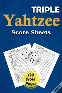 Capa do artigo Triple Yahtzee Score Sheets: 120 Pads Fo