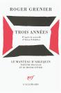 Trois Annees - Piece En Quatre Actes - Preview