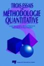 Trois Essais De Méthodologie Quantitative - Preview