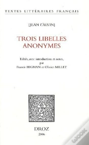 Capa do artigo Trois Libelles Anonymes