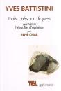 Trois Presocratiques ; Heraclite D'Ephese Par Rene Char - Preview