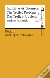 Capa do artigo Trolley Problem / Das Trolley-Problem. Englisch/Deutsch