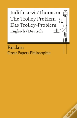 Capa do artigo Trolley Problem / Das Trolley-Problem. Englisch/Deutsch