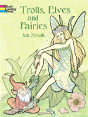 Trolls, Elves And Fairies Coloring Book - Preview