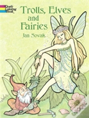 Capa do artigo Trolls, Elves And Fairies Coloring Book