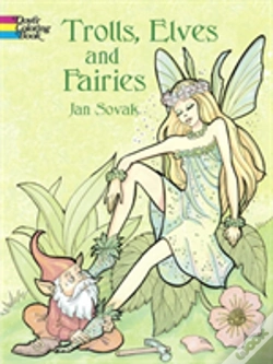 Capa do artigo Trolls, Elves And Fairies Coloring Book