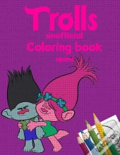 Trolls Unofficial Square Coloring Book