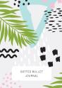Tropical Design With Bottom Callout - Dotted Bullet Journal - Preview