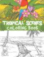 Tropical Scenes Coloring Book - Preview