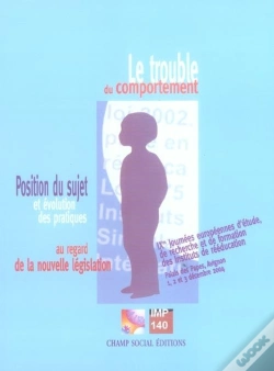 Capa do artigo Trouble Du Comportement Position Du Sujet
