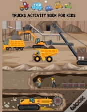Capa do artigo Trucks Activity Book For Kids