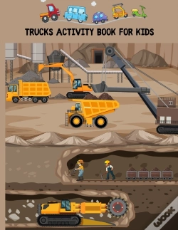 Capa do artigo Trucks Activity Book For Kids