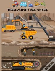 Trucks Activity Book For Kids