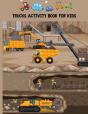 Trucks Activity Book For Kids - Preview