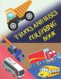 Trucks And Buses Coloring Book - Preview