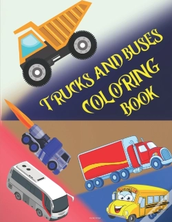 Capa do artigo Trucks And Buses Coloring Book