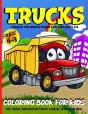 Trucks Coloring Book For Kids Ages 4-8 - Preview