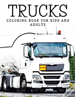 Capa do artigo Trucks Coloring Book For Kids And Adults