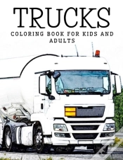 Capa do artigo Trucks Coloring Book For Kids And Adults