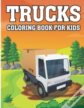 Trucks Coloring Book For Kids