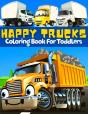 Trucks Coloring Book For Toddlers - Preview