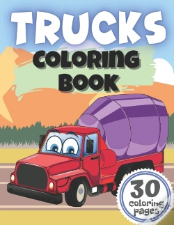 Capa do artigo Trucks Coloring Book
