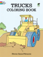Trucks Coloring Book - Preview