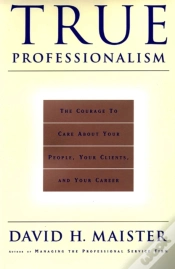 Capa do artigo True Professionalism