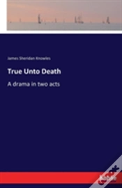 Capa do artigo True Unto Death